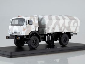 Грузовик КАМАЗ-43502 Мустанг (камуфляж Арктика)-фото1