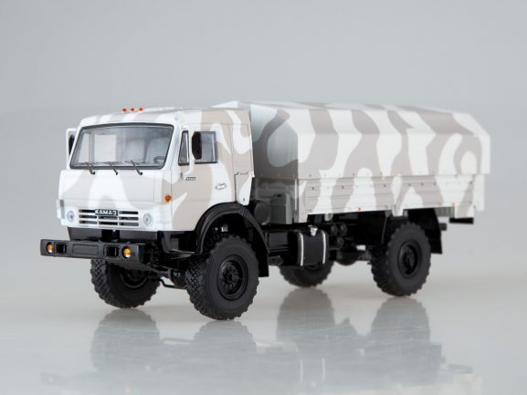 Грузовик КАМАЗ-43502 Мустанг (камуфляж Арктика)-фото9