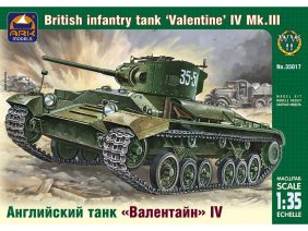 Британский пехотный танк Валентайн IV (ARK models)-фото1
