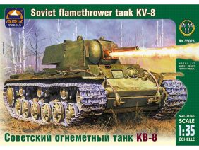 Советский тяжёлый огнемётный танк КВ-8-фото1