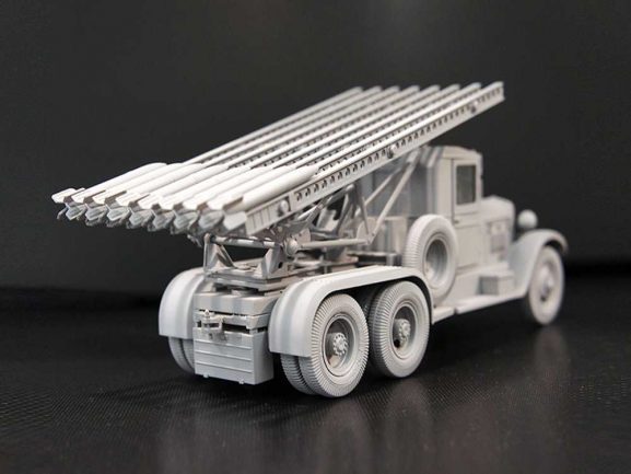 Гвардейский реактивный миномет БМ-13 "Катюша" (ARK models)-фото2