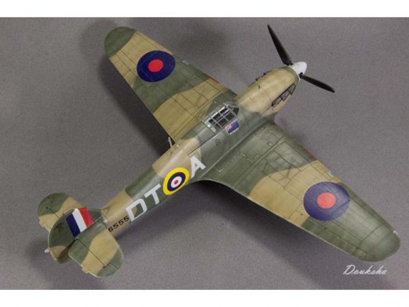 Британский истребитель Hawker Харрикейн Мк I (ARK models)-фото4