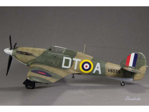 Британский истребитель Hawker Харрикейн Мк I (ARK models)-фото9