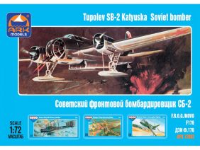 Советский скоростной фронтовой бомбардировщик СБ-2 (ARK models)-фото1