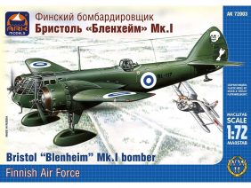 Британский бомбардировщик Бристоль Бленхейм MK-I ВВС Финляндии-фото1