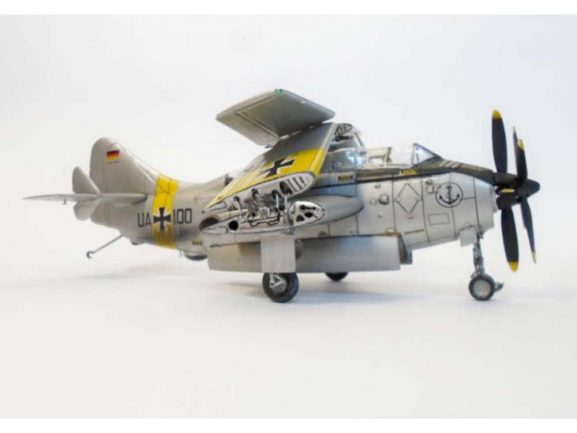 Британский палубный противолодочный самолет Fairey Gannet AS.1/4-фото9