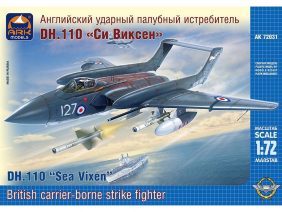 Британский истребитель De Havilland Sea Vixen FAW 2 (ARK models)-фото1