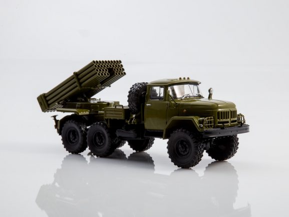 Установка "Град-1" на шасси ЗИЛ-131 (Легендарные грузовики СССР №49)-фото5