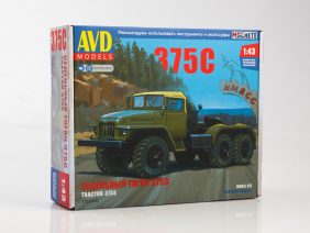 Седельный тягач Урал 375С (AVD Models)-фото1