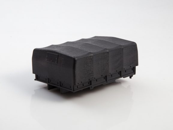 Миасский грузовик Урал 43206 бортовой с тентом (AVD Models)-фото2