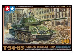 Советский средний танк Т-34/85 (1:48)-фото1