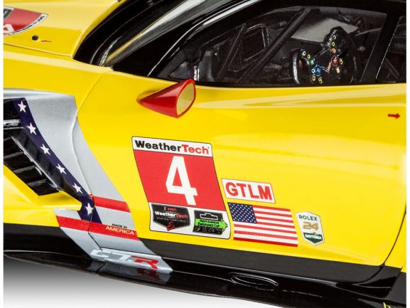 Автомобиль Chevrolet Corvette C7R (Подарочный набор)-фото5