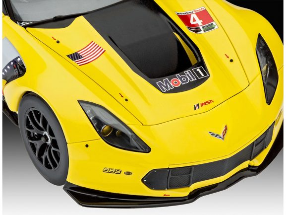 Автомобиль Chevrolet Corvette C7R (Подарочный набор)-фото2