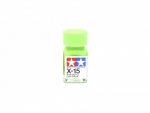 Краска глянцевая эмалевая X-15, Light green (Tamiya)-фото1
