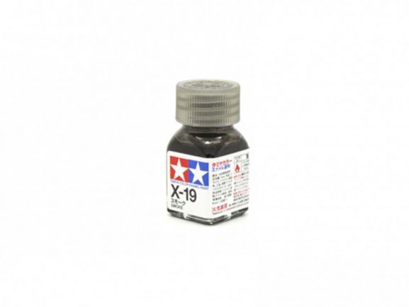 Краска глянцевая эмалевая X-19, Smoke (Tamiya)-фото2