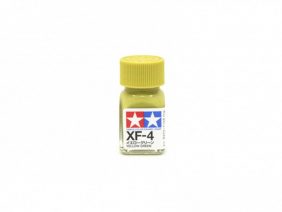Краска матовая эмалевая XF-4, Yellow Green (Tamiya)-фото1