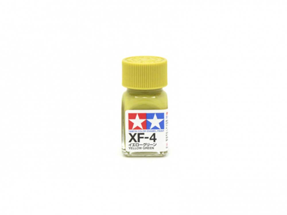 Краска матовая эмалевая XF-4, Yellow Green (Tamiya)-фото1