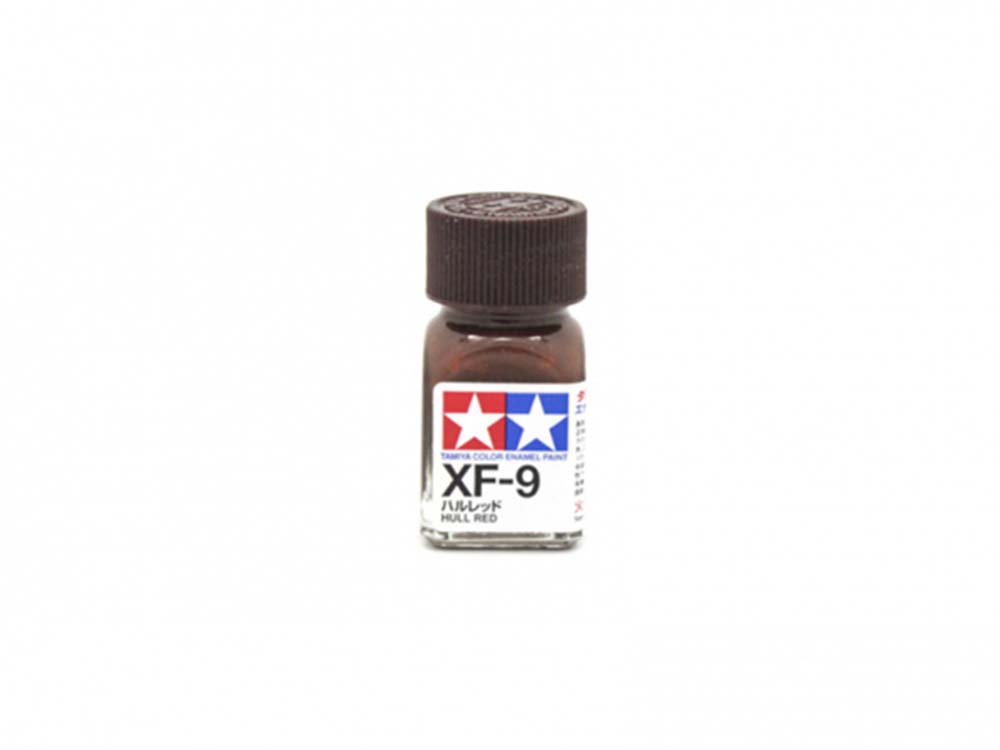 Купить краску матовую эмалевую XF-9, Hull Red flat (Tamiya)-фото1 Краска матовая эмалевая XF-9, Hull Red flat (Tamiya)-фото1