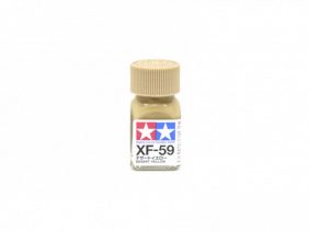 Краска матовая эмалевая XF-59, Desert yellow (Tamiya)-фото1