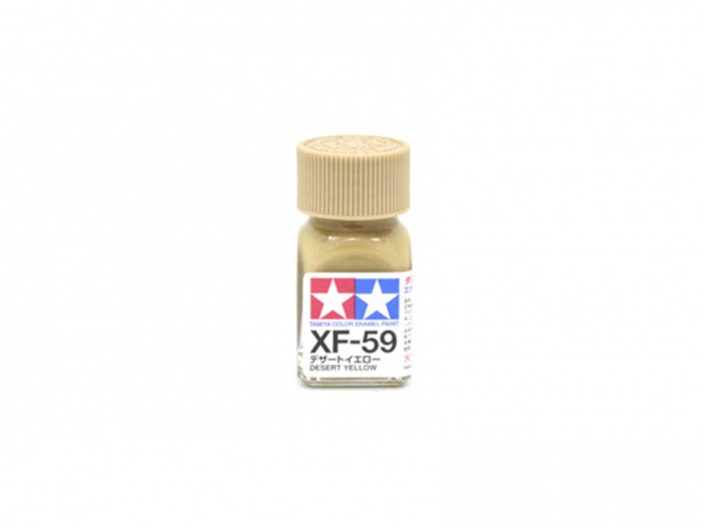 Краска матовая эмалевая XF-59, Desert yellow (Tamiya)-фото1