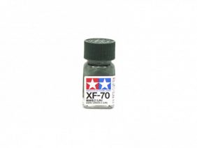 Краска матовая эмалевая XF-70, Dark green 2 IJN (Tamiya)-фото1