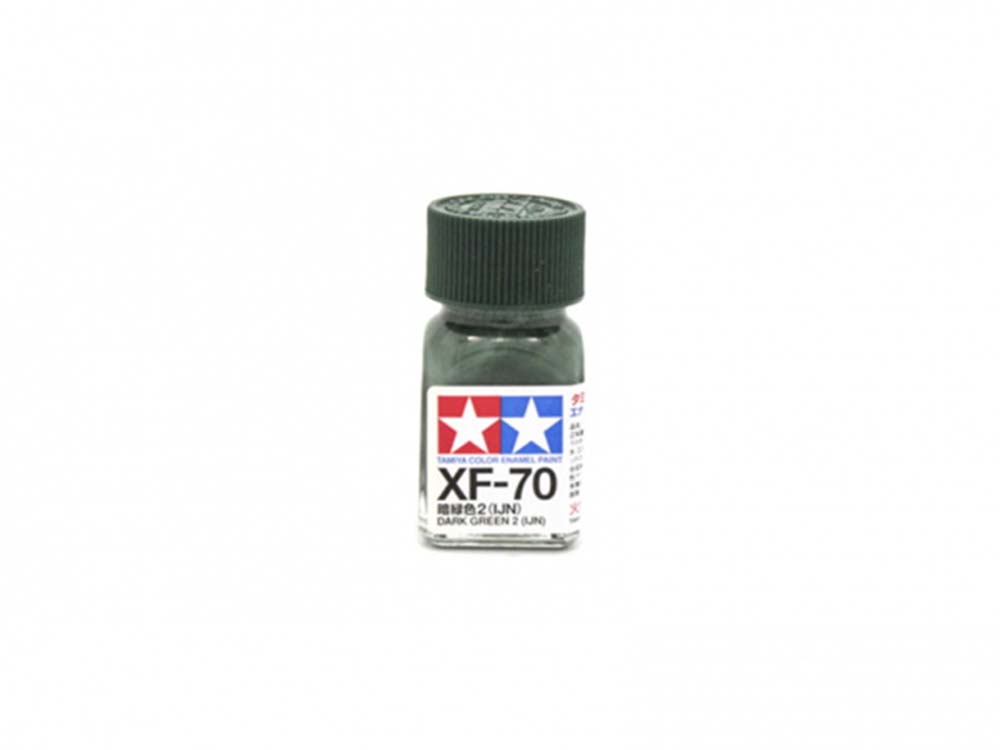Купить краску матовую эмалевую XF-70, Dark green 2 IJN (Tamiya)-фото1 Краска матовая эмалевая XF-70, Dark green 2 IJN (Tamiya)-фото1