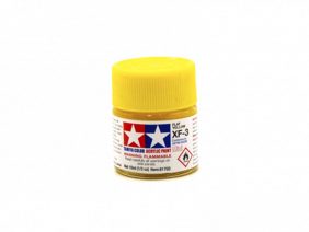 Краска матовая акриловая XF-3, желтая (Tamiya)-фото1