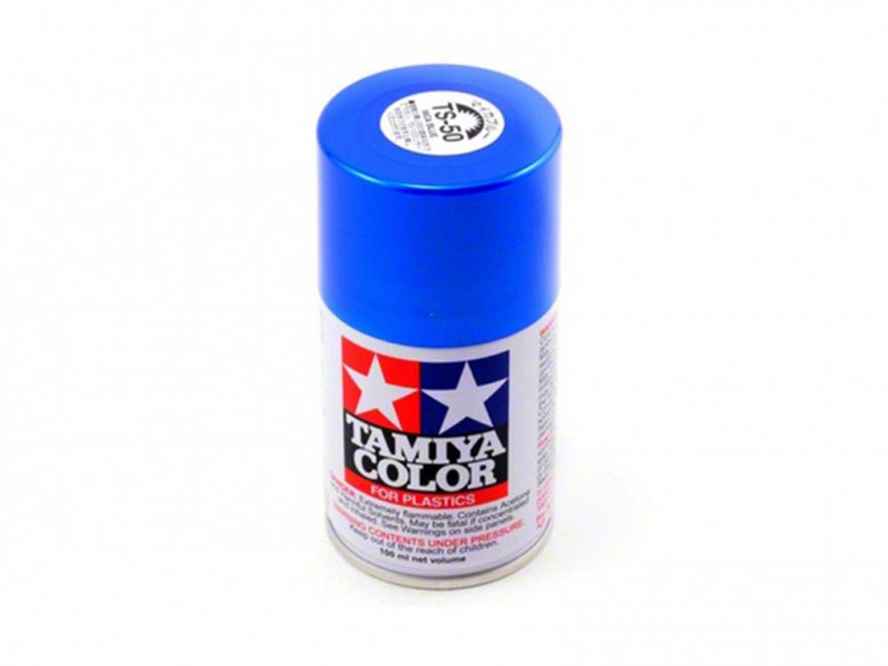 Краска-спрей TS-50 Mica blue (Tamiya)-фото1