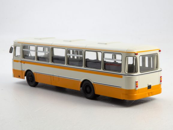 Автобус ЛиАЗ-677М (бежевый-охра)-фото7