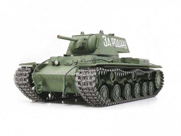 Советский тяжелый танк КВ-1 обр. 1940 г. с пушкой 76,2 мм-фото2