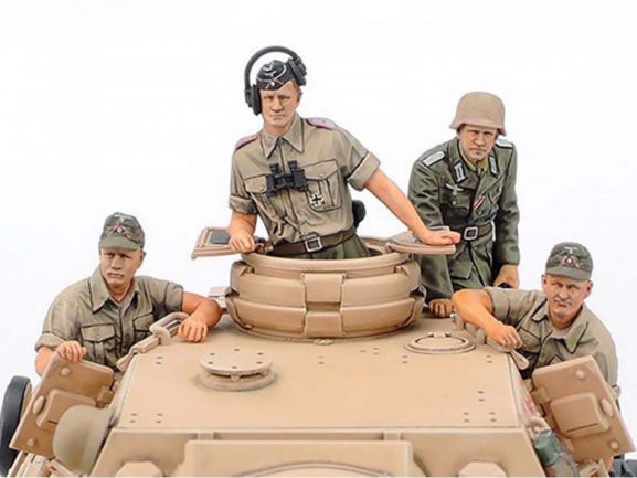 Немецкий средний танк Т-IV Ausf.G ранний (5 миниатюр)-фото4
