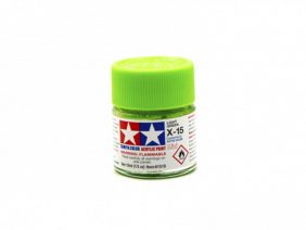 Краска глянцевая акриловая X-15, Light green (Tamiya)-фото1