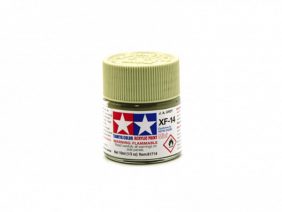Краска матовая акриловая XF-14, J.A. grey (Tamiya)-фото1