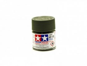 Краска матовая акриловая XF-73, Dark green Jgsdf (Tamiya)-фото1