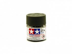 Краска матовая акриловая XF-74, Olive Drab Jgsdf (Tamiya)-фото1