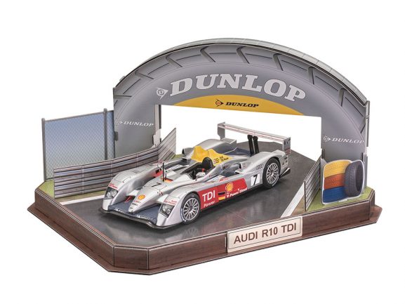 Автомобиль Audi R10 TDI Le Mans + 3D Puzzle (Подарочный набор)-фото2