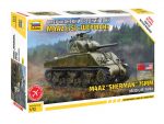 Американский средний танк M4A2 Sherman (Шерман) (1:72)-фото1