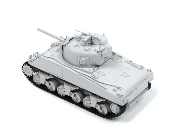 Американский средний танк M4A2 Sherman (Шерман) (1:72)-фото7