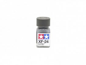 Краска эмалевая матовая темно-серая XF-24, Dark Grey Flat-фото1