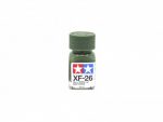Краска эмалевая матовая насыщенная зеленая XF-26, Deep Green Flat-фото1