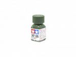Краска эмалевая матовая насыщенная зеленая XF-26, Deep Green Flat-фото2