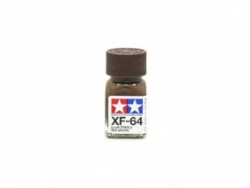 Краска эмалевая матовая красно-коричневая XF-64, Red Brown Flat-фото1