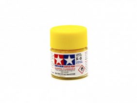 Краска акриловая глянцевая лимонная желтая X-8, Lemon Yellow Gloss-фото1