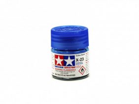 Краска акриловая прозрачная синяя X-23, Clear Blue-фото1