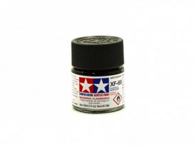 Краска акриловая матовая черная НАТО XF-69, NATO Black Flat-фото1