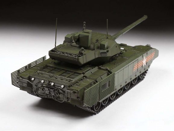 Российский основной боевой танк Т-14 "Армата" (1:35) (Подарочный набор)-фото3