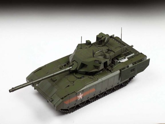 Российский основной боевой танк Т-14 "Армата" (1:35) (Подарочный набор)-фото4