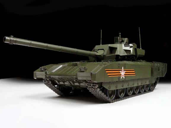 Российский основной боевой танк Т-14 "Армата" (1:35) (Подарочный набор)-фото5