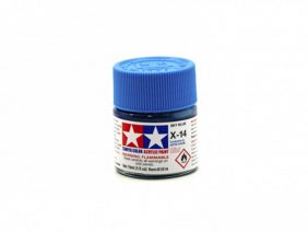 Краска акриловая глянцевая небесно-голубая X-14, Sky Blue Gloss-фото1