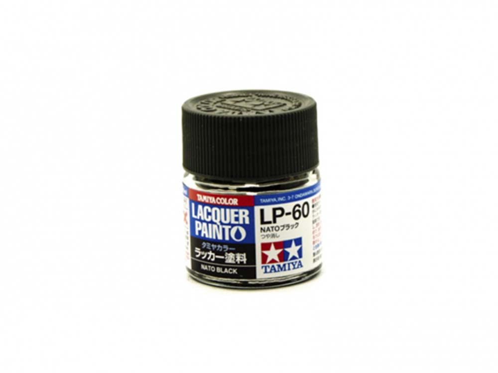 Купить краску лаковая черная Нато LP-60, NATO Black (Tamiya)-фото1 Краска лаковая черная Нато LP-60, NATO Black-фото1